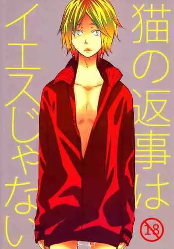 (C83) [CLIP-CLOP (Junko)] Neko no Henji wa Iesu Janai (Haikyuu!!) [English] {Yaoi Is Life}