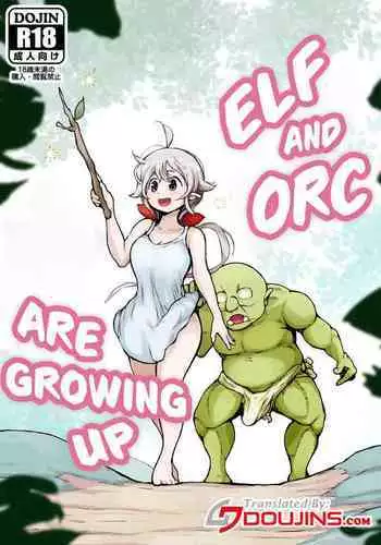 [Mugihoho (Muigyuu)] Elf to Orc no Otoshigoro | Elf And Orc Are Growing Up [English] {Doujins.com}