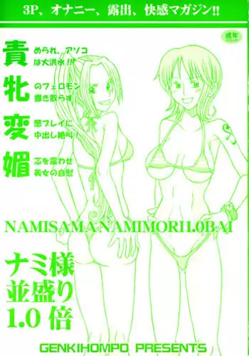(C83) [Genki Honpo (Saranoki Chikara)] Nami-sama Nami-mori 1.0-Bai (One Piece)
